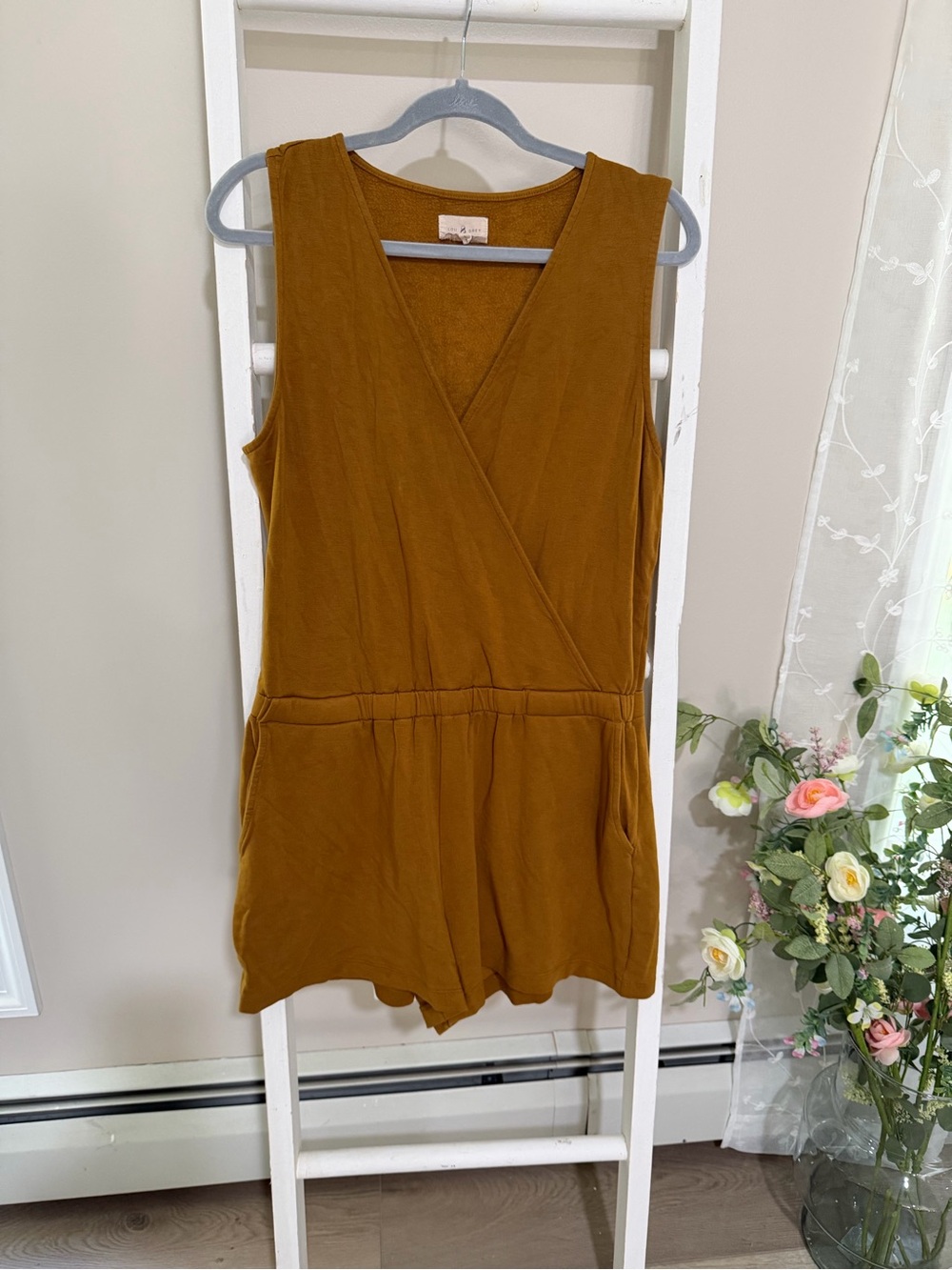 Lou & Grey Plush Sweater in Mustard Gold
